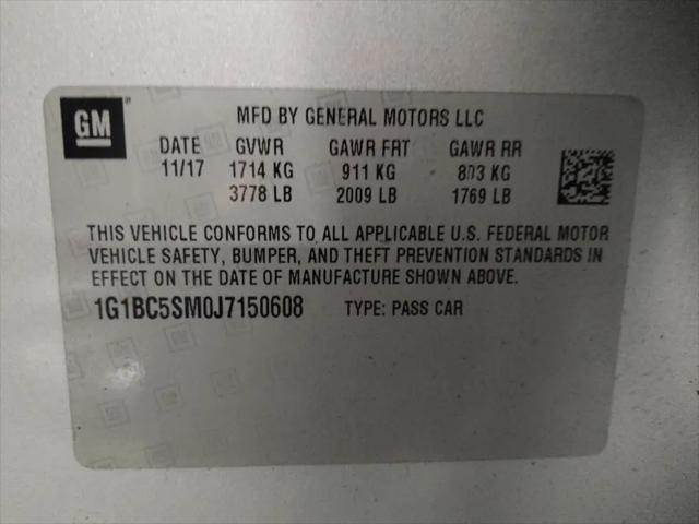 2018 Chevrolet Cruze LS Auto