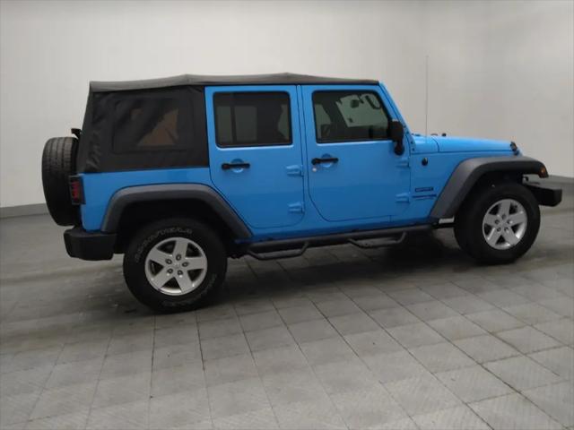 2018 Jeep Wrangler JK Unlimited Sport S 4x4