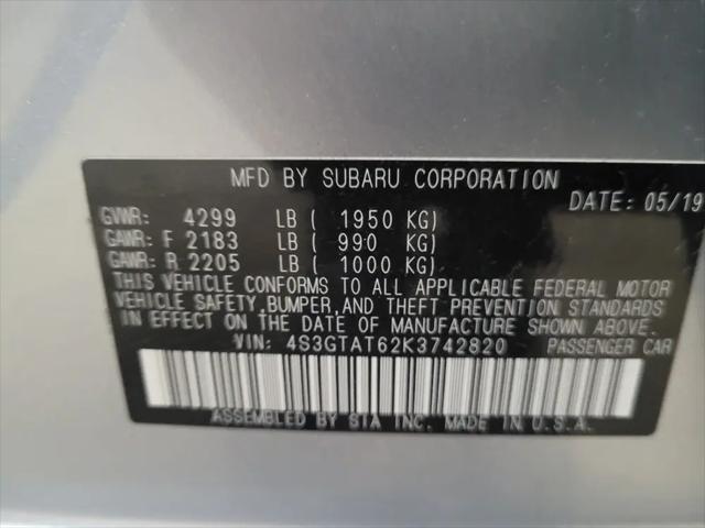 2019 Subaru Impreza 2.0i Limited