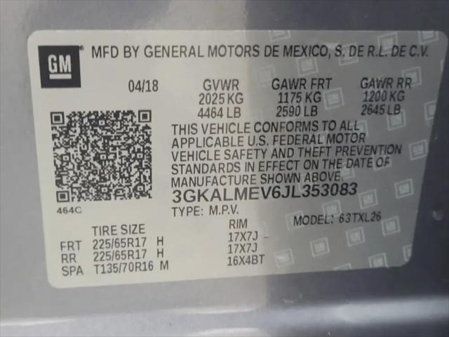 2018 GMC Terrain SLE