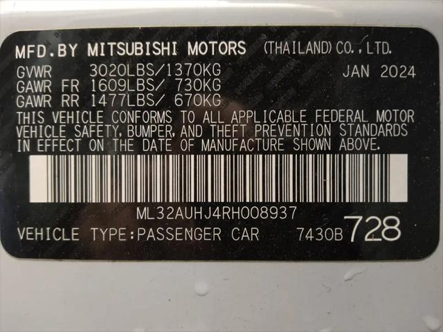 2024 Mitsubishi Mirage LE