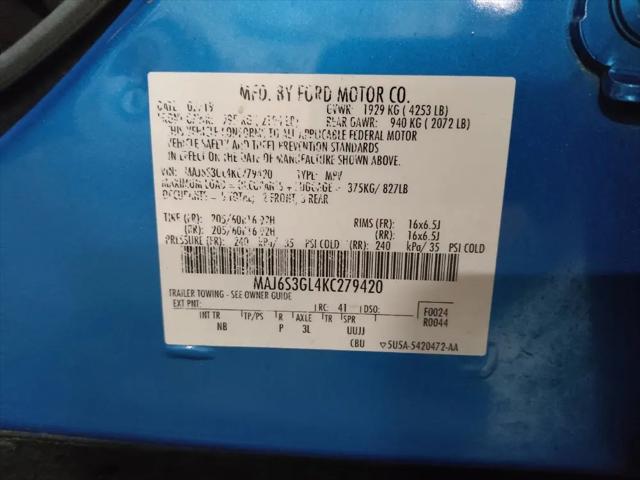 2019 Ford EcoSport SE