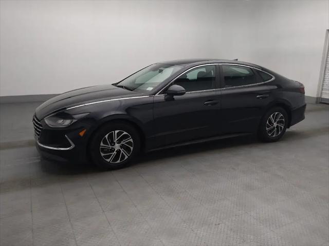 2022 Hyundai Sonata Hybrid Blue