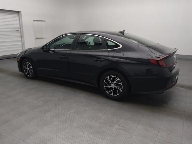 2022 Hyundai Sonata Hybrid Blue