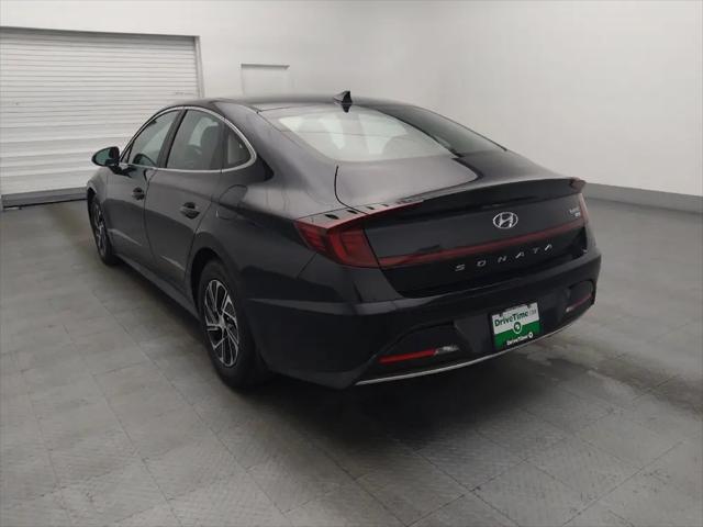 2022 Hyundai Sonata Hybrid Blue