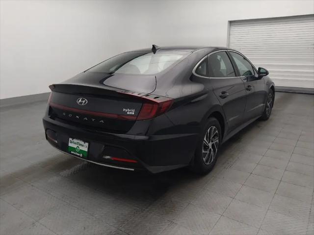 2022 Hyundai Sonata Hybrid Blue