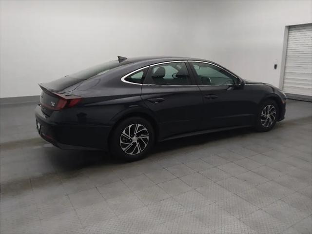 2022 Hyundai Sonata Hybrid Blue