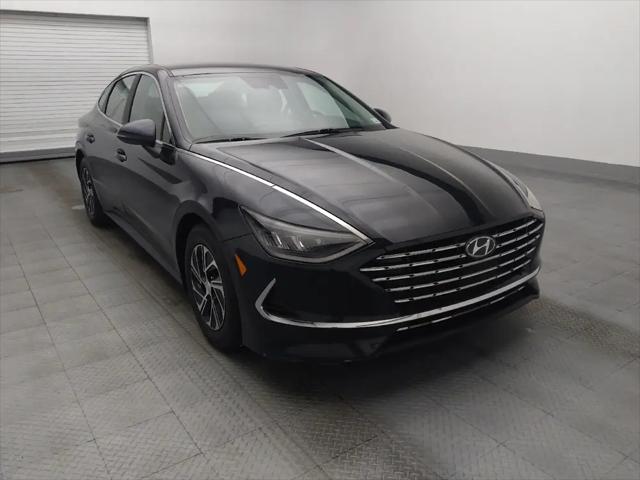 2022 Hyundai Sonata Hybrid Blue