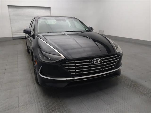 2022 Hyundai Sonata Hybrid Blue