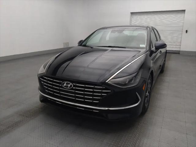 2022 Hyundai Sonata Hybrid Blue