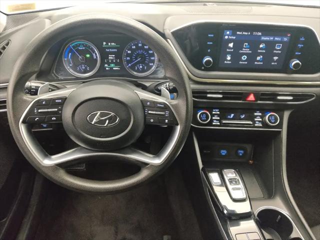 2022 Hyundai Sonata Hybrid Blue