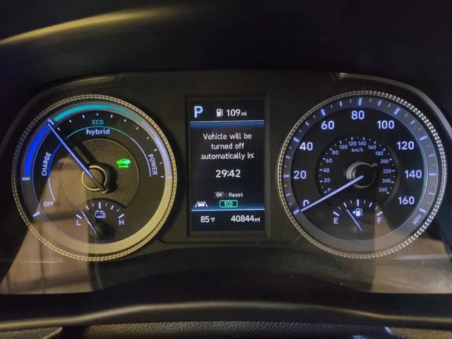 2022 Hyundai Sonata Hybrid Blue