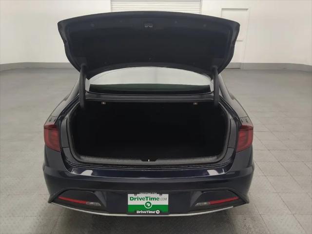 2022 Hyundai Sonata Hybrid Blue