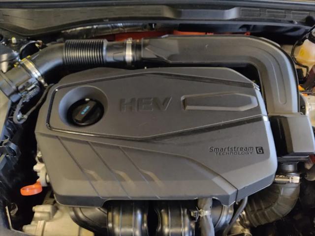 2022 Hyundai Sonata Hybrid Blue