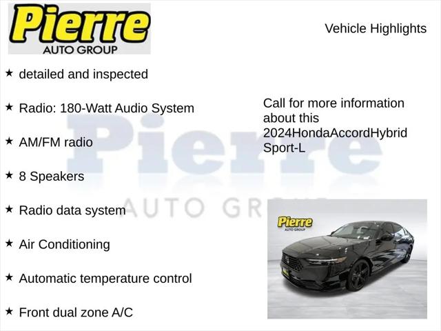 2024 Honda Accord Hybrid Sport-L