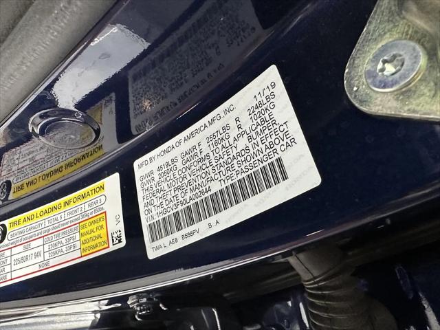 2020 Honda Accord Hybrid Touring