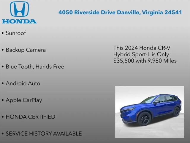 2024 Honda CR-V Hybrid Sport-L