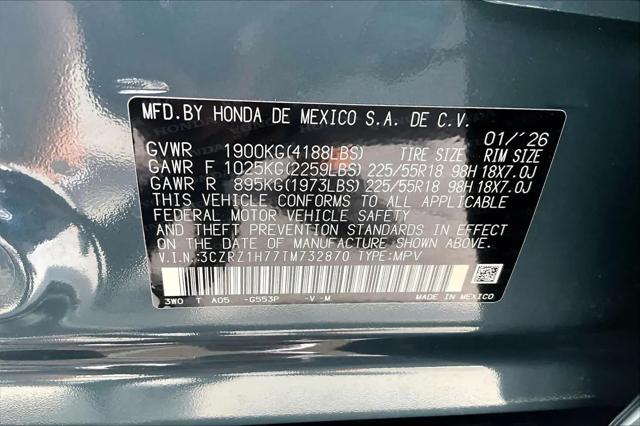 2026 Honda HR-V 2WD EX-L