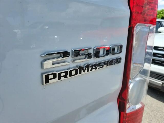 2025 Ram ProMaster 2500 Cargo Van Tradesman High Roof 136" WB w/Pass Seat