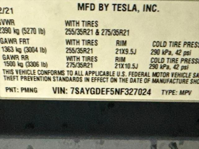 2022 Tesla Model Y Performance Dual Motor All-Wheel Drive