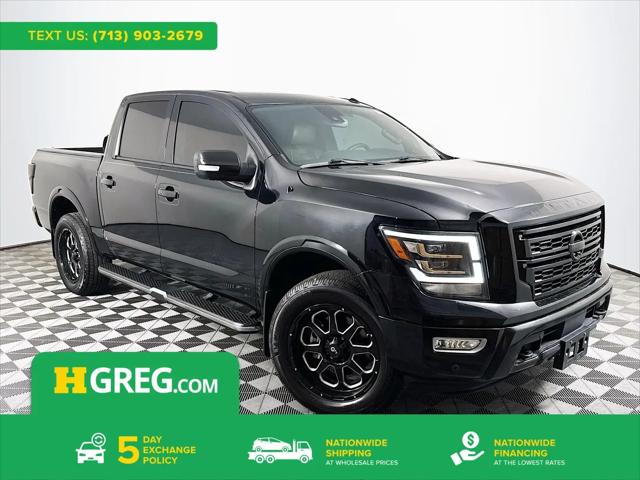 2021 Nissan Titan Crew Cab Platinum Reserve 4x4 for sale in Houston, TX