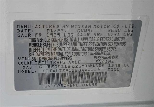 2023 Nissan Kicks SV Xtronic CVT