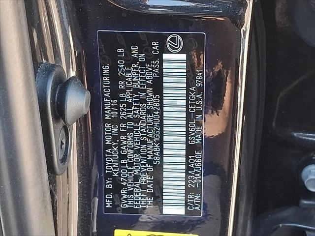 2017 Lexus ES 350 ES 350