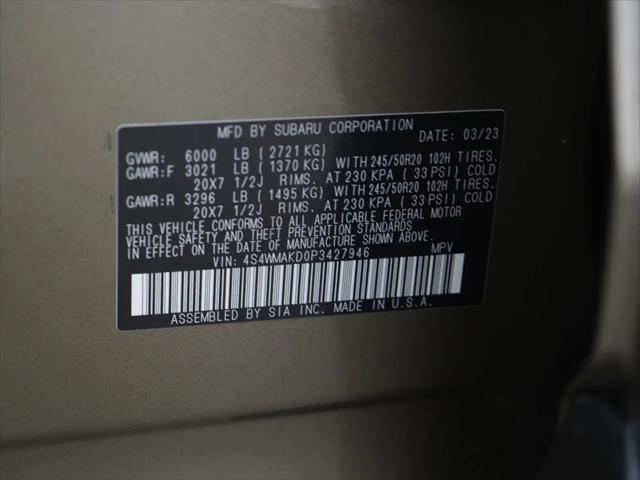2023 Subaru Ascent Onyx Edition Limited 7-Passenger