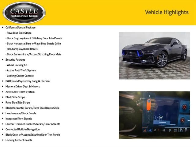 2024 Ford Mustang GT Premium Fastback