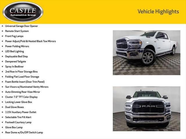2019 Ram 2500 Big Horn Crew Cab 4x4 6'4" Box