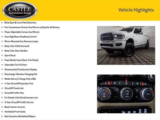 2019 Ram 2500 Laramie Mega Cab 4x4 6'4" Box