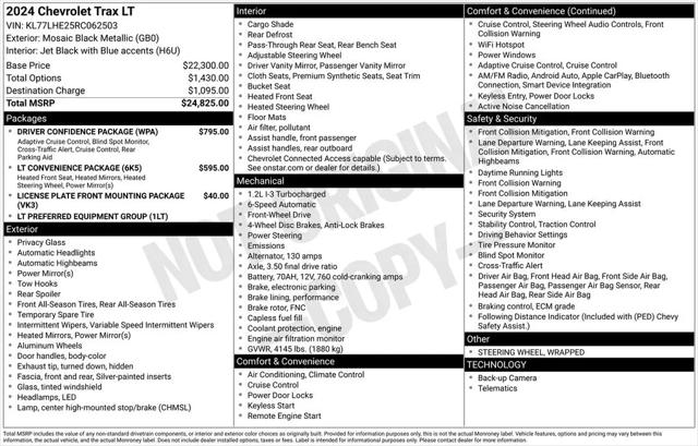 2024 Chevrolet Trax FWD LT