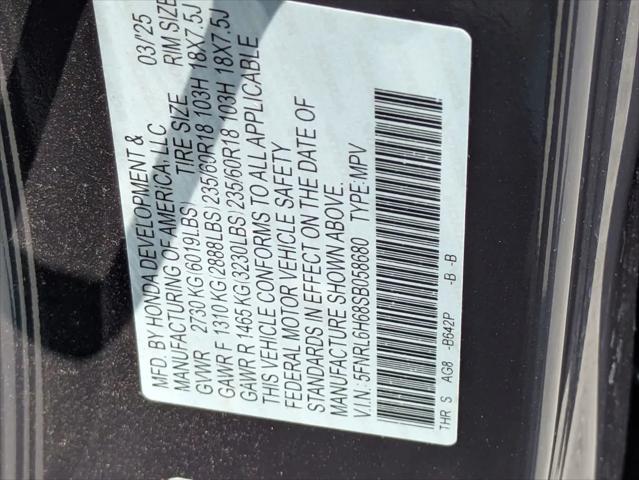 2025 Honda Odyssey EX-L