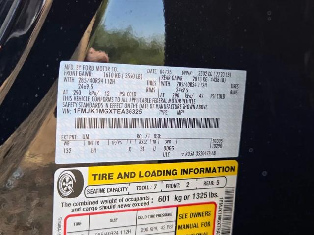 2026 Ford Expedition Max Platinum MAX