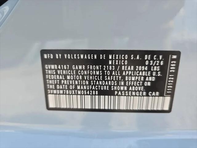 2026 Volkswagen Jetta Sport