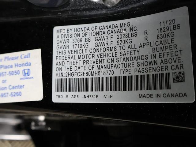 2021 Honda Civic Sport