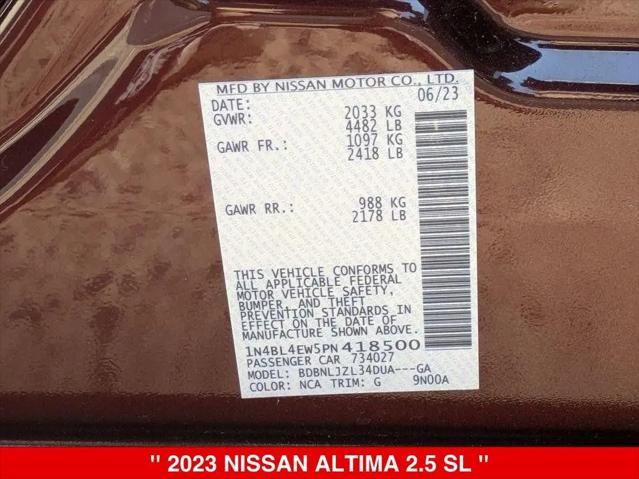 2023 Nissan Altima SL Intelligent AWD