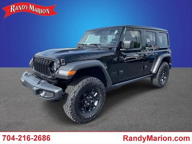 2026 Jeep Wrangler 4-Door Willys 4x4 for sale in Salisbury, NC