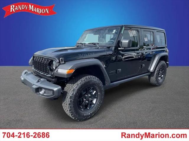 2026 Jeep Wrangler 4-Door Willys 4x4 for sale in Salisbury, NC