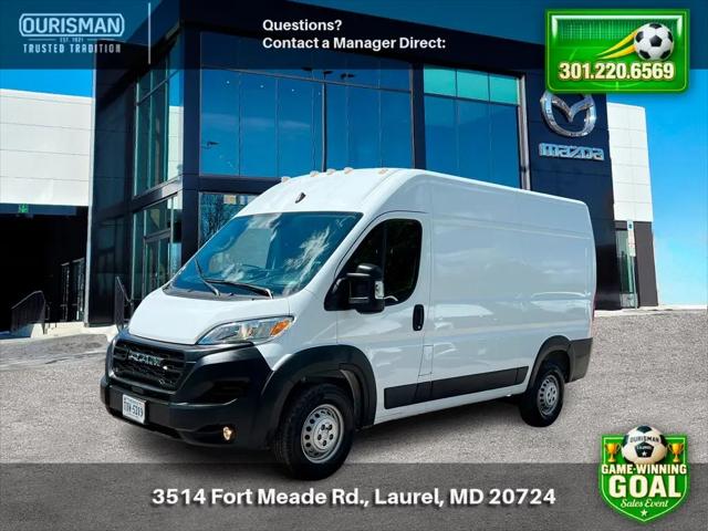 2024 Ram ProMaster 2500 Cargo Van Tradesman High Roof 136" WB w/Pass Seat