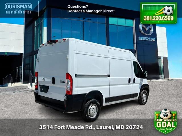 2024 Ram ProMaster 2500 Cargo Van Tradesman High Roof 136" WB w/Pass Seat