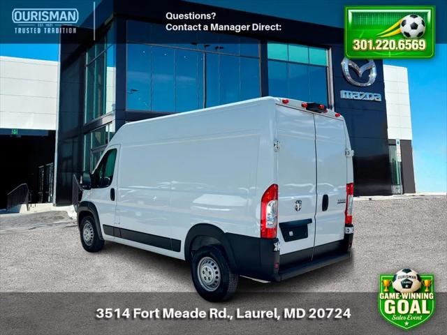 2024 Ram ProMaster 2500 Cargo Van Tradesman High Roof 136" WB w/Pass Seat