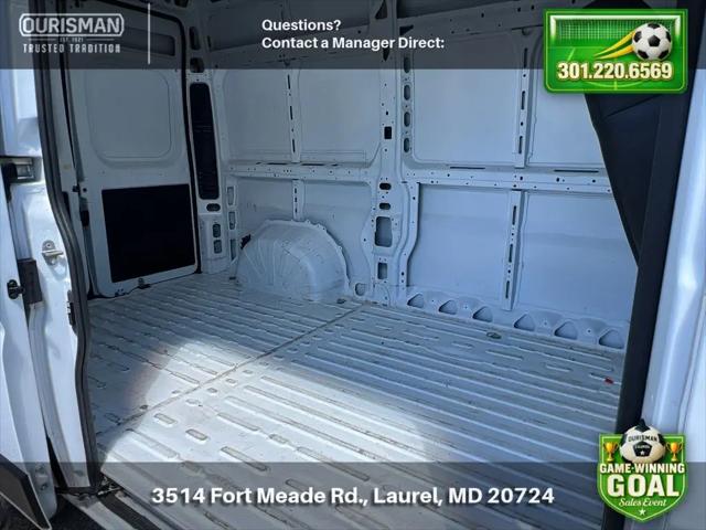 2024 Ram ProMaster 2500 Cargo Van Tradesman High Roof 136" WB w/Pass Seat