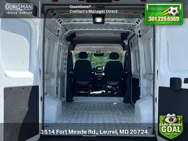2024 Ram ProMaster 2500 Cargo Van Tradesman High Roof 136" WB w/Pass Seat