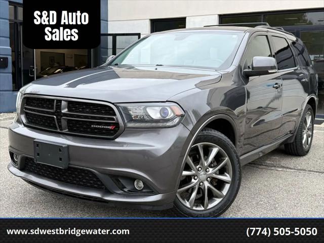 2017 Dodge Durango GT AWD for sale in West Bridgewater, MA