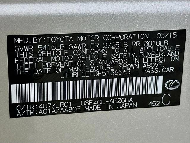 2015 Lexus LS 460 LS 460