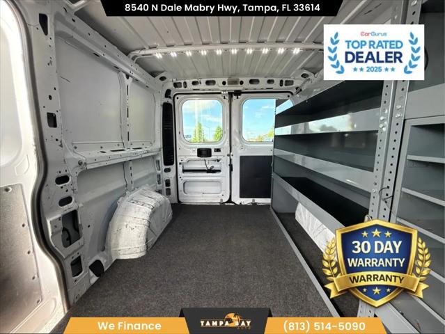 2018 Ram ProMaster Cargo Van Low Roof 136" WB