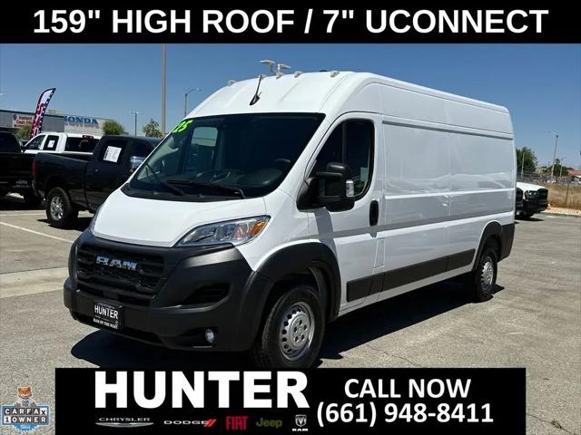 2025 Ram ProMaster Cargo Van Tradesman High Roof 159" WB w/Pass Seat