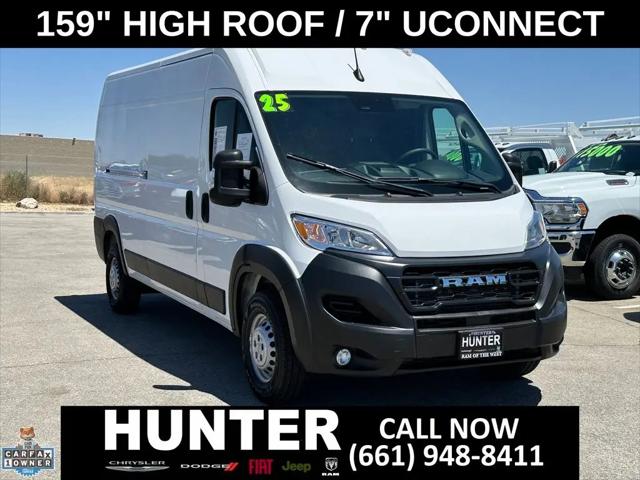 2025 Ram ProMaster Cargo Van Tradesman High Roof 159" WB w/Pass Seat