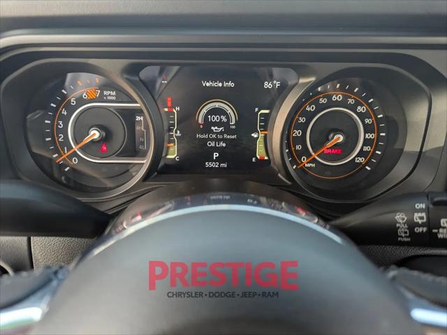 2025 Jeep Wrangler 4-Door Sahara 4x4